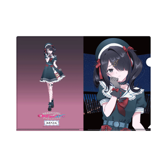 メタリッククリアファイル　あめちゃん