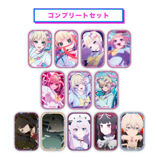 【コンプリートセット】トレーディング場面写スクエア缶バッジ（全12種）